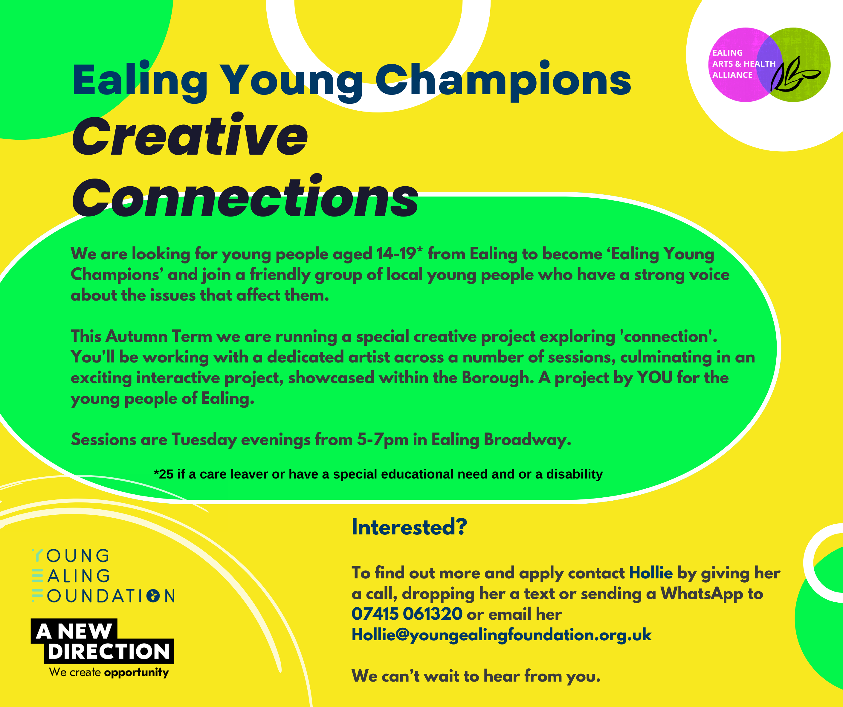 CREATIVE CONNECTIONS FLYER 2
